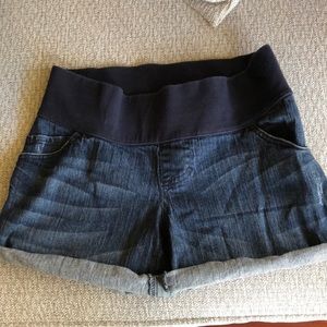 Maternity shorts.